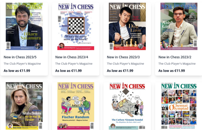 New In Chess Magazines: All Games